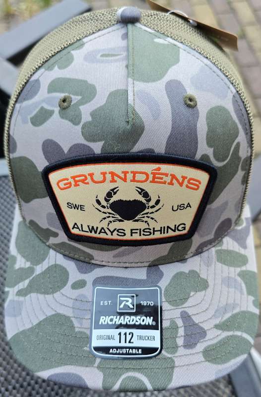 GRUNDENS ALWAYS FISHING TRUCKER MARSCH CAMO camouflage