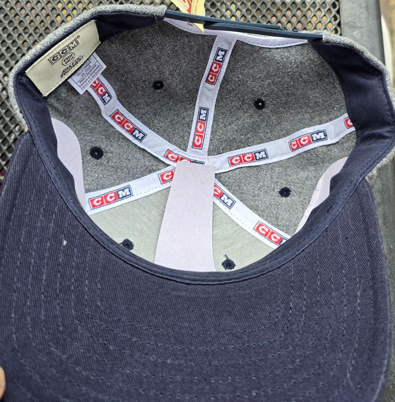  Erie Otters CCM gray navy