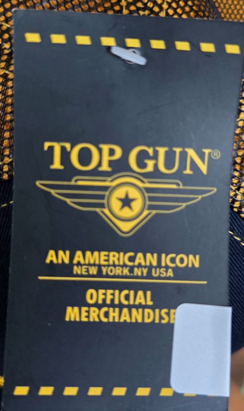 TOP GUN black yellow