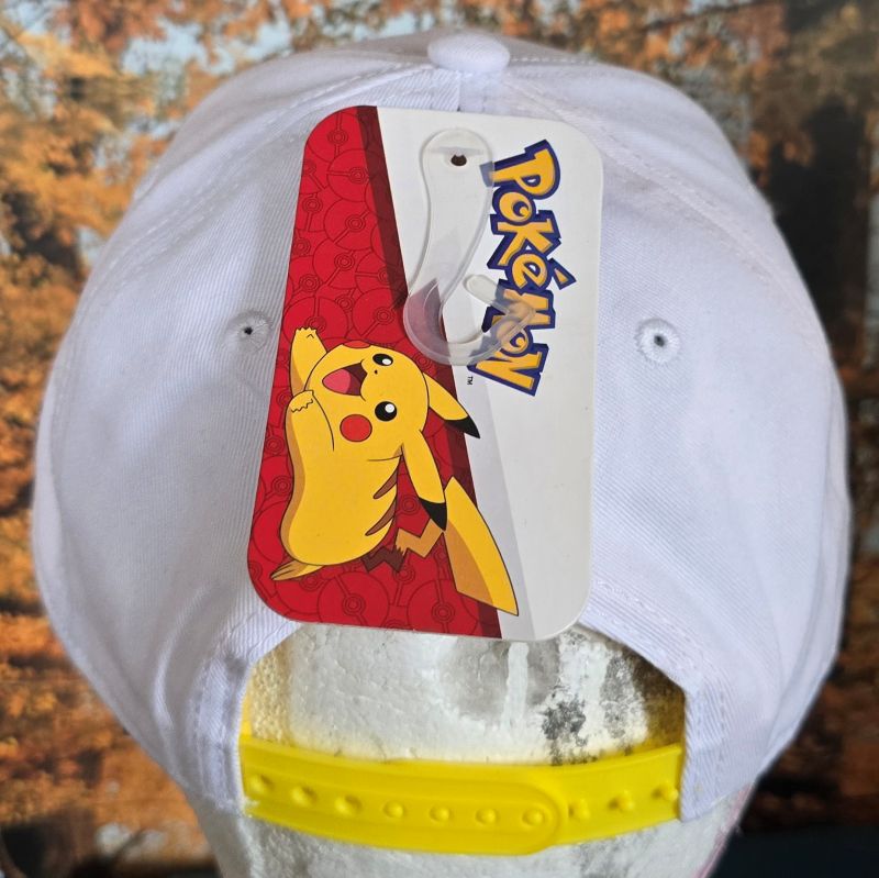 Difuzed Pockemon Adjustable Cap white