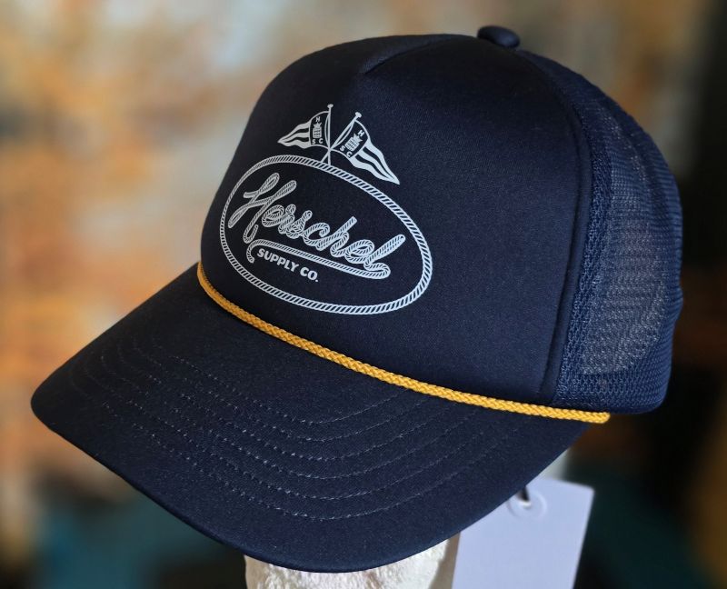 Herschel Marina Mesh Yachting Cap Darkest Navy