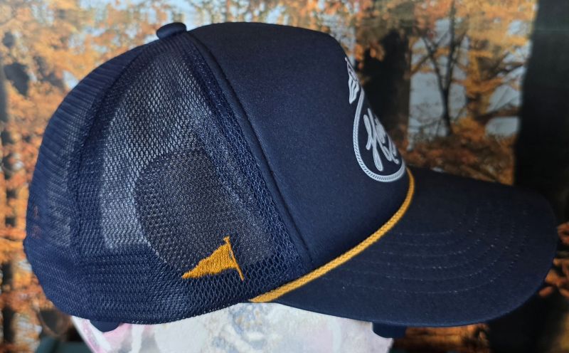Herschel Marina Mesh Yachting Cap Darkest Navy