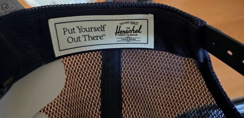 Herschel Marina Mesh Yachting Cap Darkest Navy