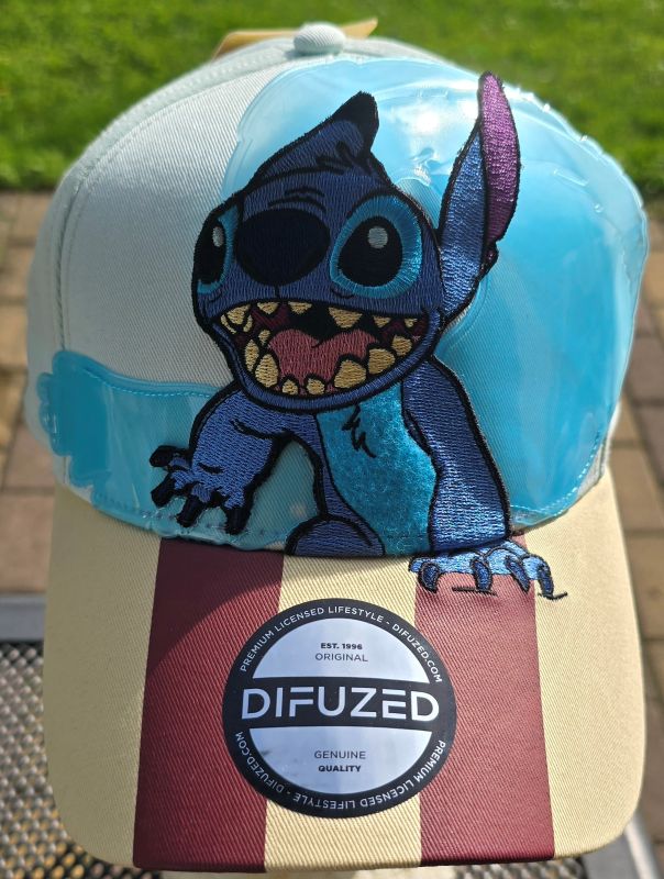 Difuzed Lilo & Stich Novelty Cap yellow blue