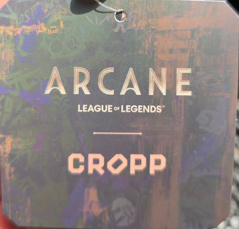  Cropp Arcane League of Legends dark gray 