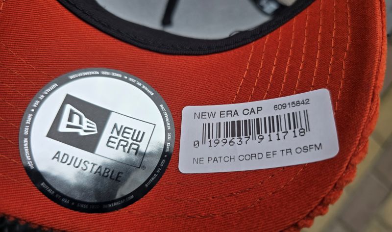 Buffalo NY NewEra orange dark blue white