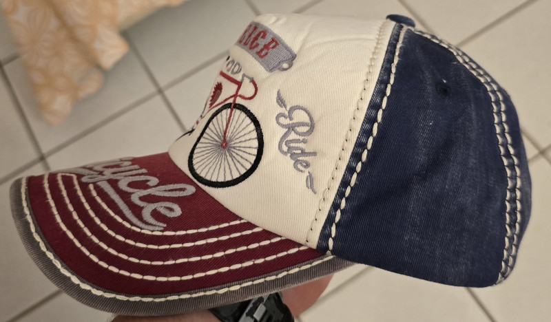 I Want To Ride My Bicycle Greece  Robin Ruth white red blue