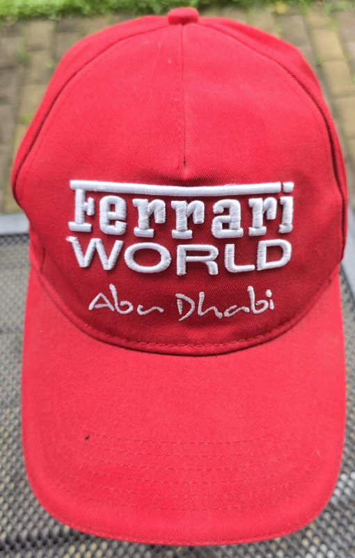 Ferrari Abu Dhabi red