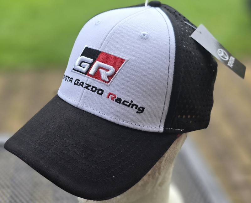 Toyota Gazoo Racing white black