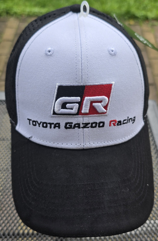 Toyota Gazoo Racing white black